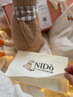Nidò- Il peluche che registra la voce di mamma, papà o di chi ama il tuo bambino 🧡