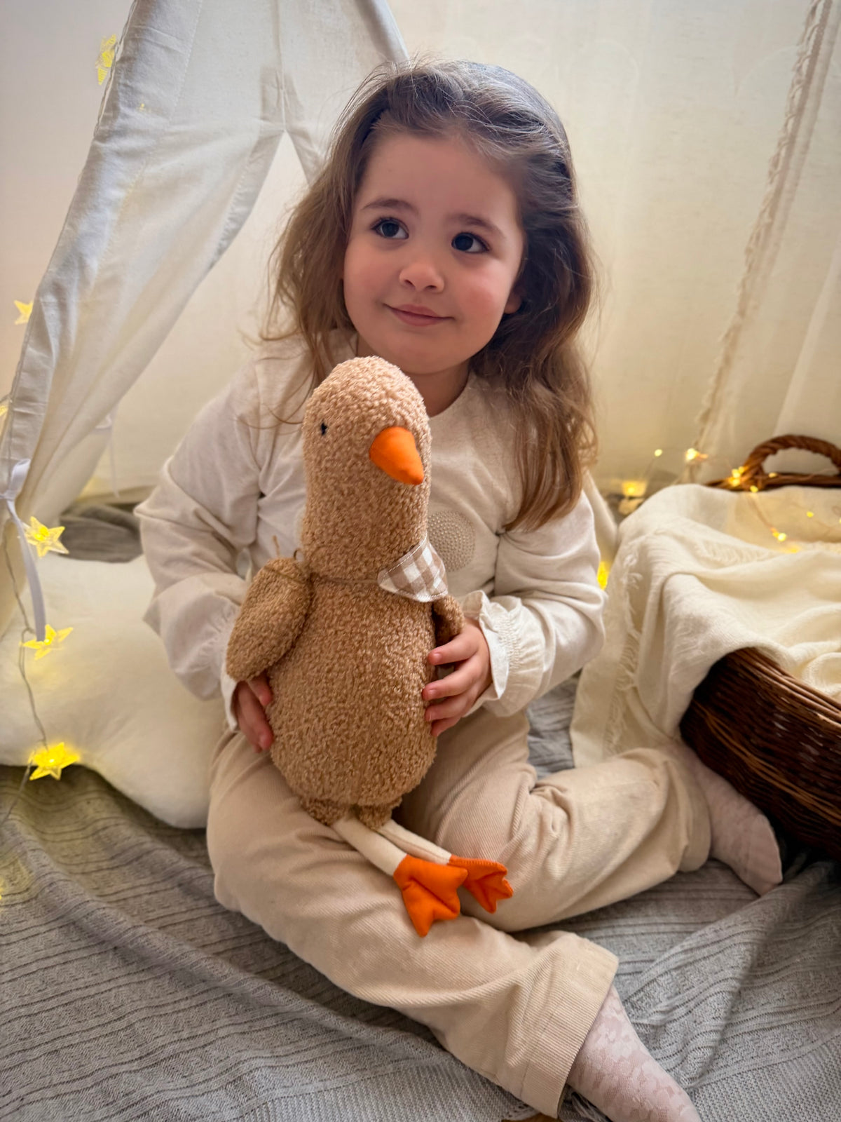 Nidò- Il peluche che registra la voce di mamma, papà o di chi ama il tuo bambino 🧡