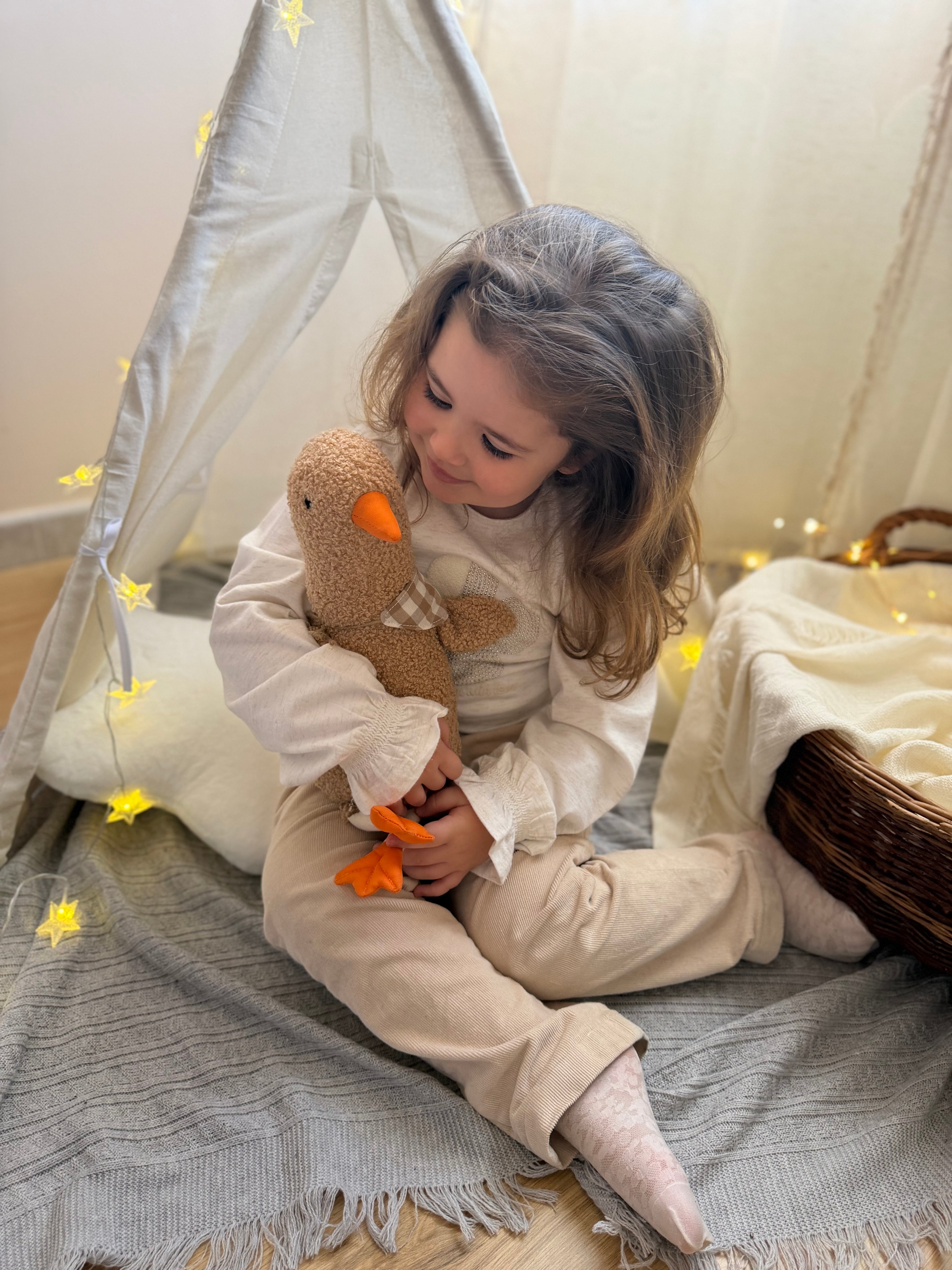 Nidò- Il peluche che registra la voce di mamma, papà o di chi ama il tuo bambino 🧡