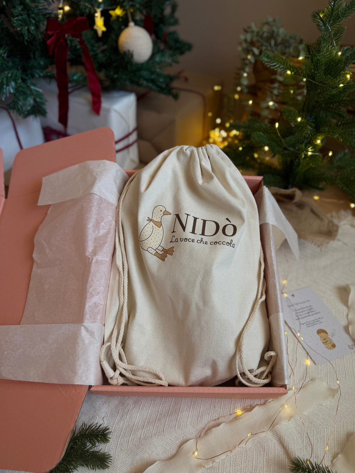 Nidò- Il peluche che registra la voce di mamma, papà o di chi ama il tuo bambino 🧡