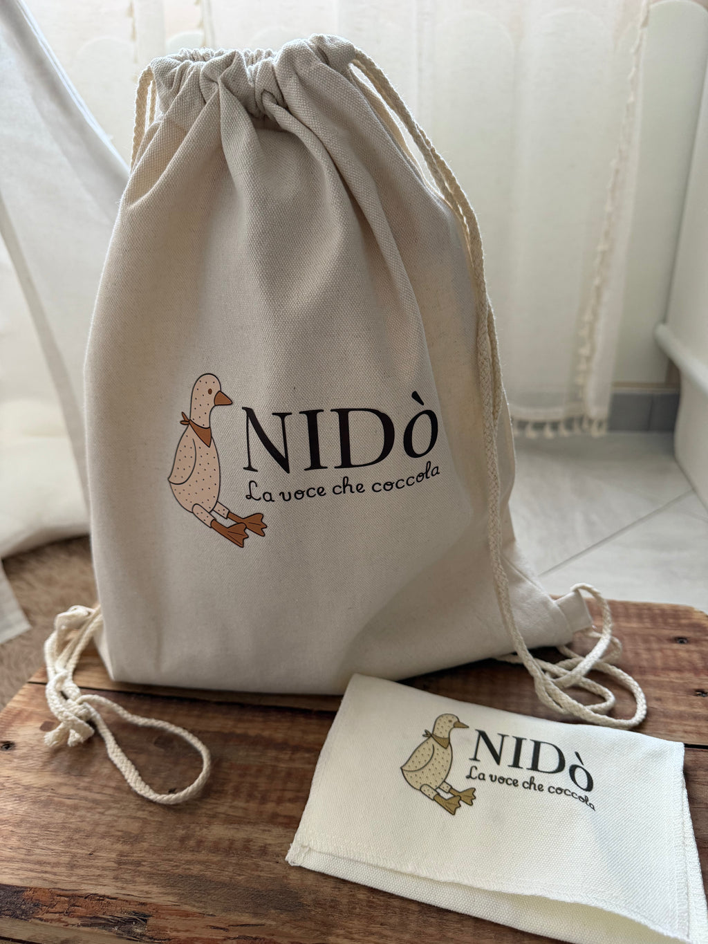 Nidò- Il peluche che registra la voce di mamma, papà o di chi ama il tuo bambino 🧡