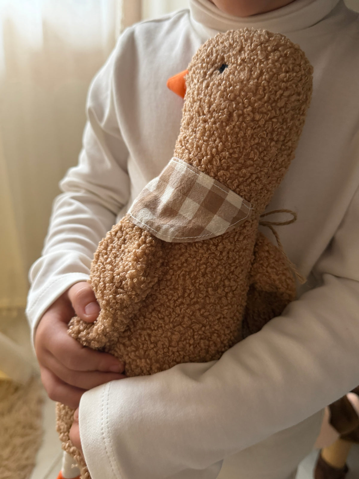 Nidò- Il peluche che registra la voce di mamma, papà o di chi ama il tuo bambino 🧡