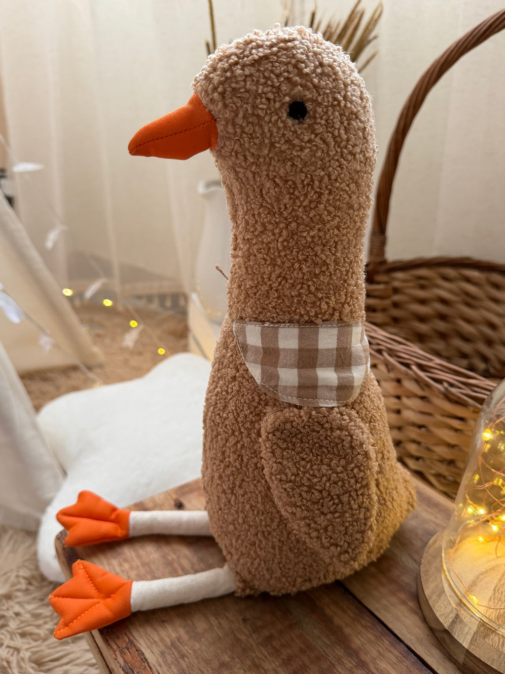 Nidò- Il peluche che registra la voce di mamma, papà o di chi ama il tuo bambino 🧡